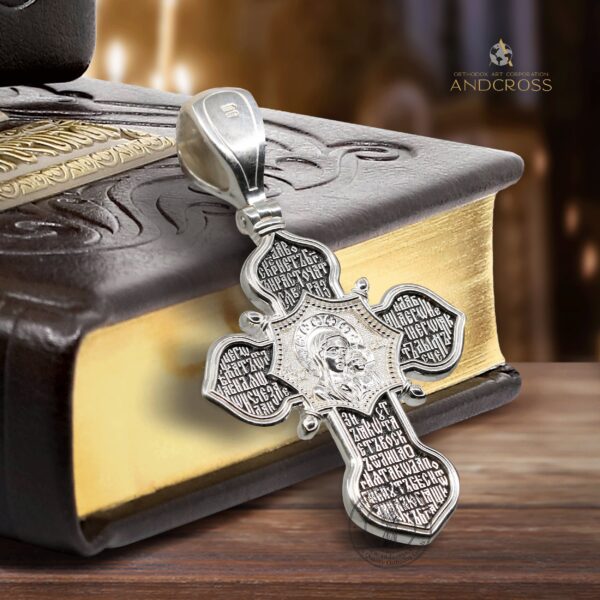 Exquisite 925 Silver Orthodox Cross, A Masterpiece 26g - Image 2