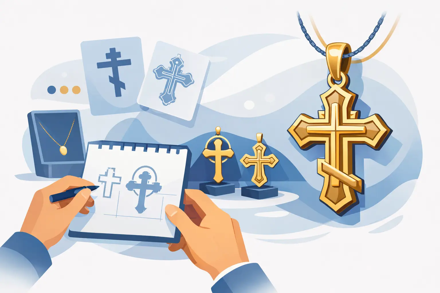 Choosing a Custom Orthodox Cross Pendant