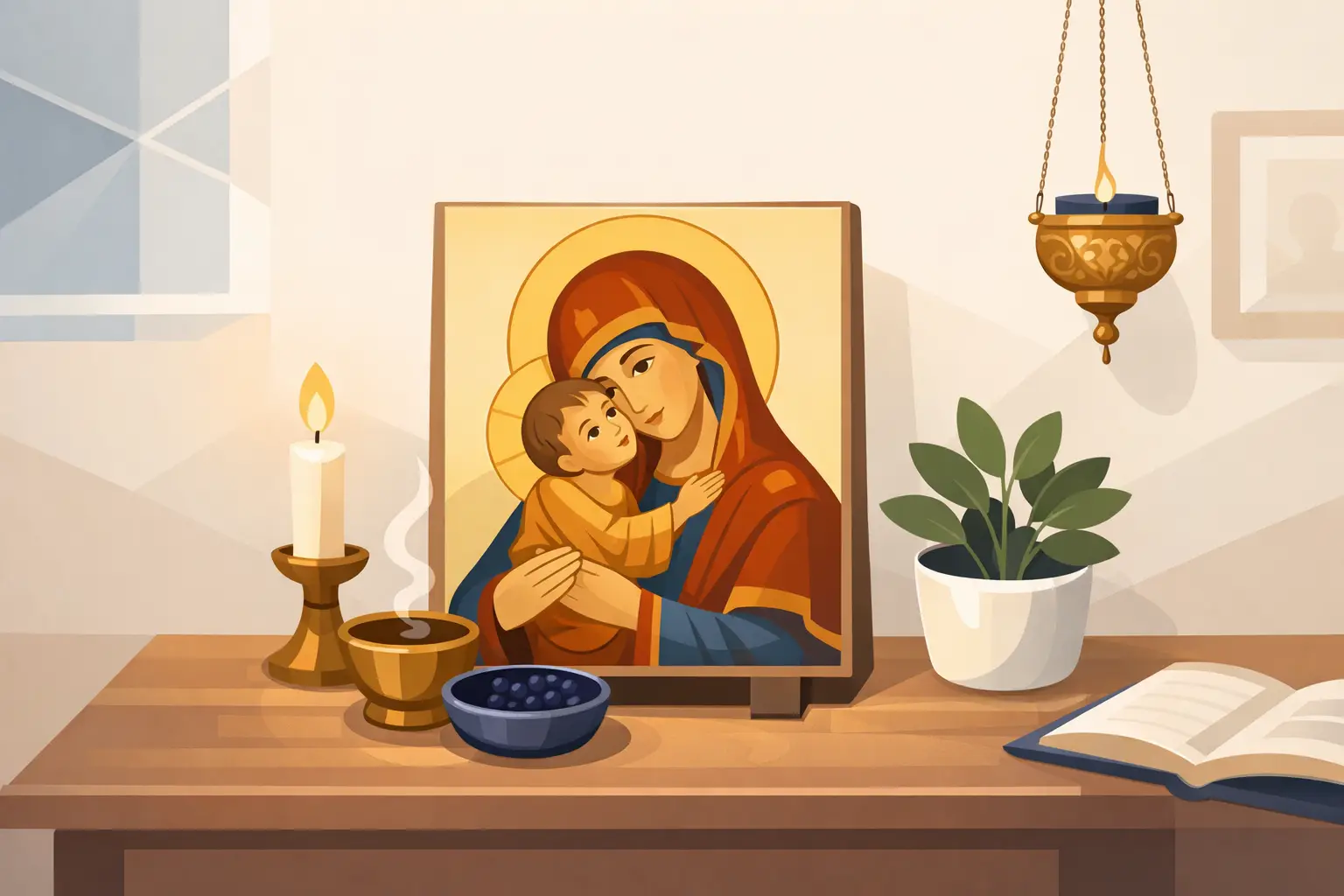 Choosing a Theotokos Icon for Home Prayer