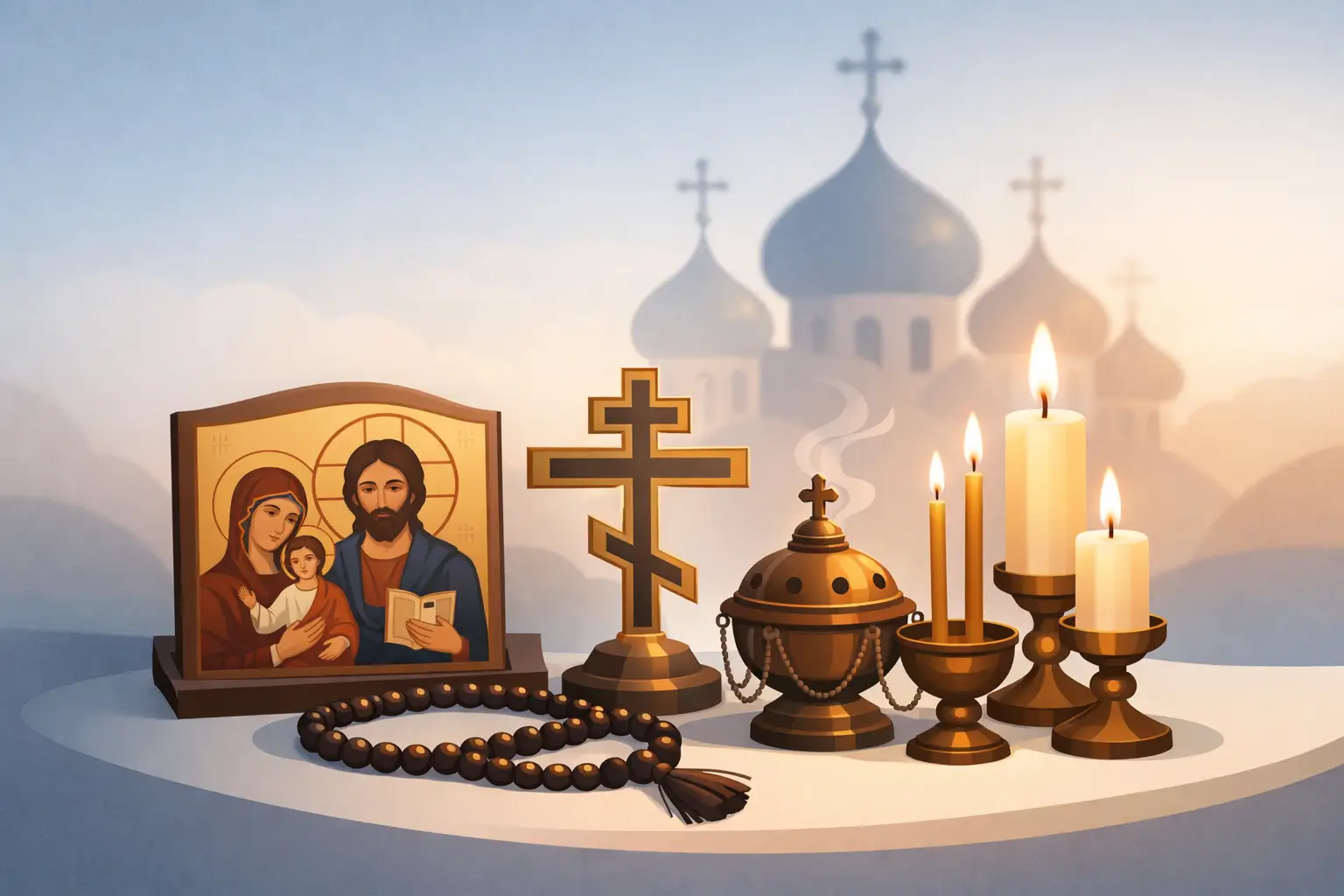 How to Choose an Orthodox Prayer Set With Candles