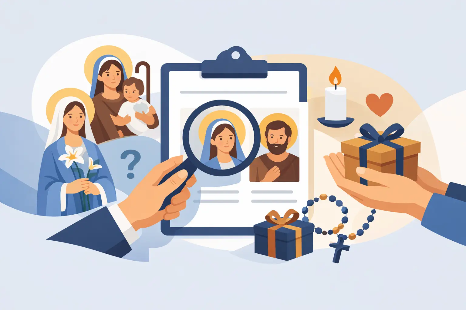 How to Choose Patron Saints for Prayer and Gifts