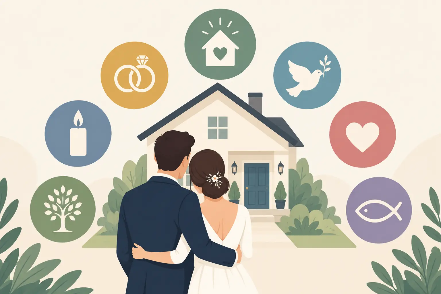 7 Best Icons for Newlyweds to Bless a New Home